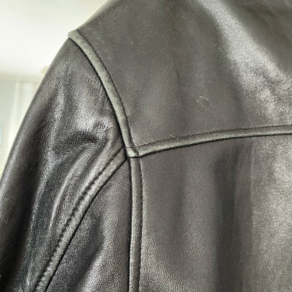 Mens leather jacket - Picture 6 of 7
